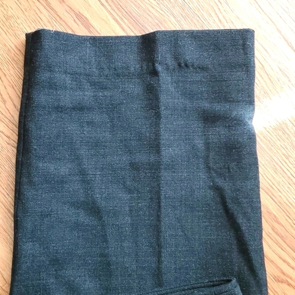 Bianca Nygard 75% Wool Blend Pleated Charcoal Gray Womens Dress Pants Sz 12 Tall - Picture 7 of 15